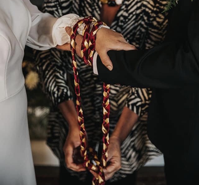 Handfasting unity rituals for wedding