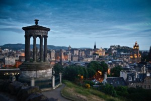 Getting married on capital hill in Edinburgh